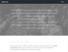 Tablet Screenshot of digifund.org